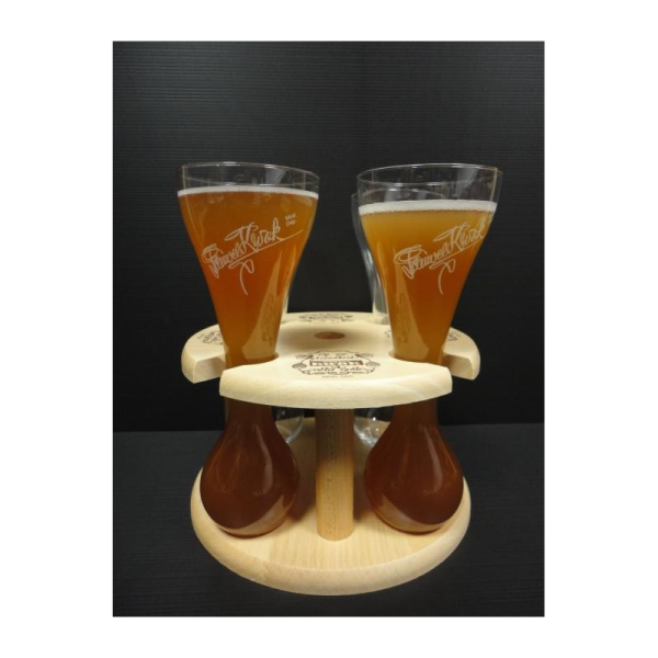 Kwak Quadro 4 x 33cl Sur Support Bois