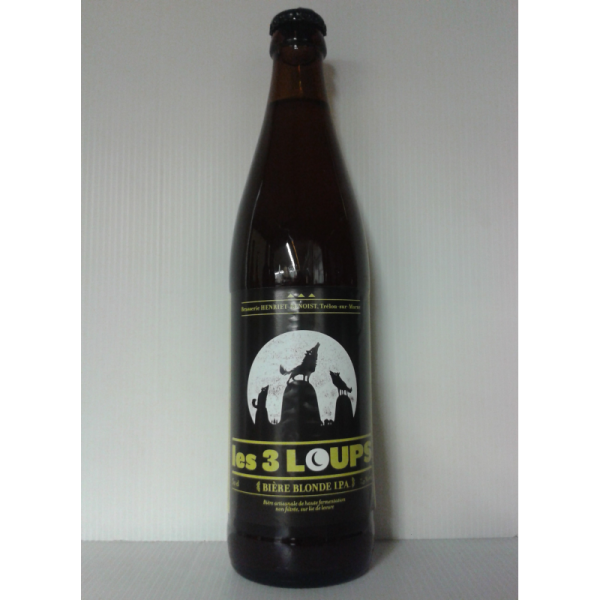 Les 3 Loups Blonde IPA 50 cl