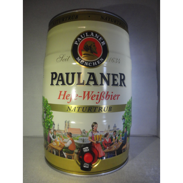 Paulaner Hefe Weizen Naturtrüb 5L - Blanche